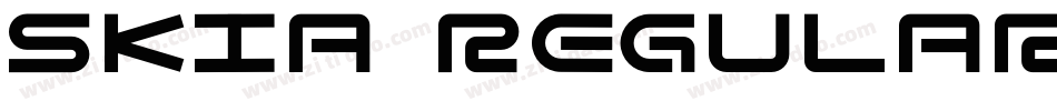 Skia Regular字体转换